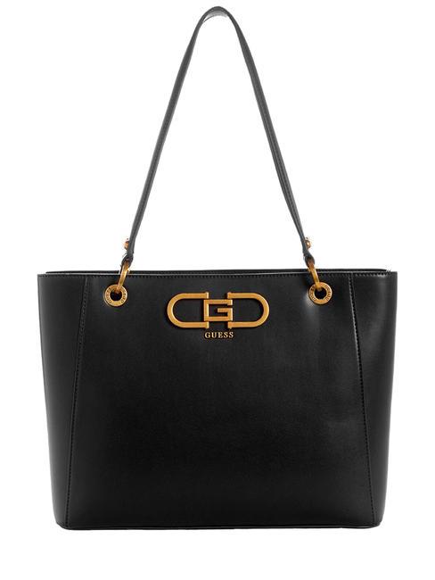 GUESS FLEET Schultertasche SCHWARZ - Damentaschen