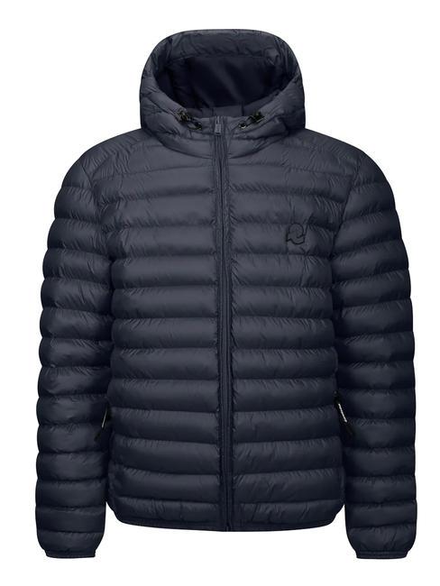 INVICTA BASIC Kurze Jacke mit Kapuze Stahl - Daunenjacken für Herren