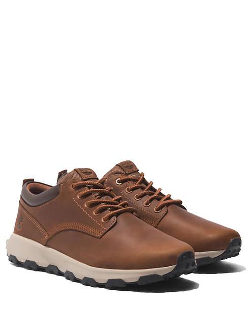 TIMBERLAND WINSOR PARK Ledersneaker Sattel - Herrenschuhe