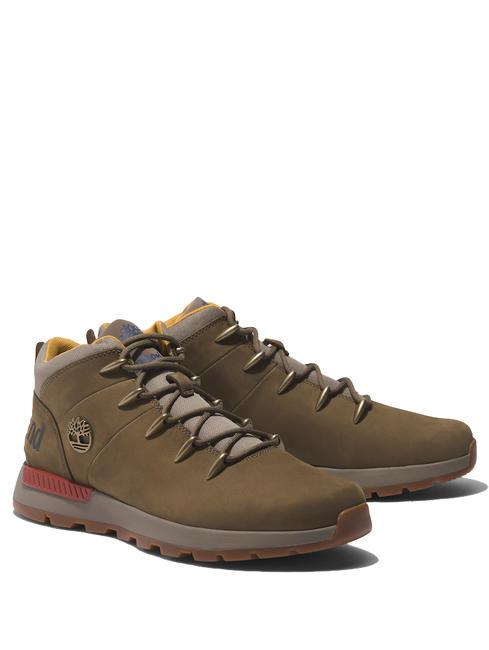 TIMBERLAND SPRINT TREKKER Lederstiefel Milolive - Herrenschuhe