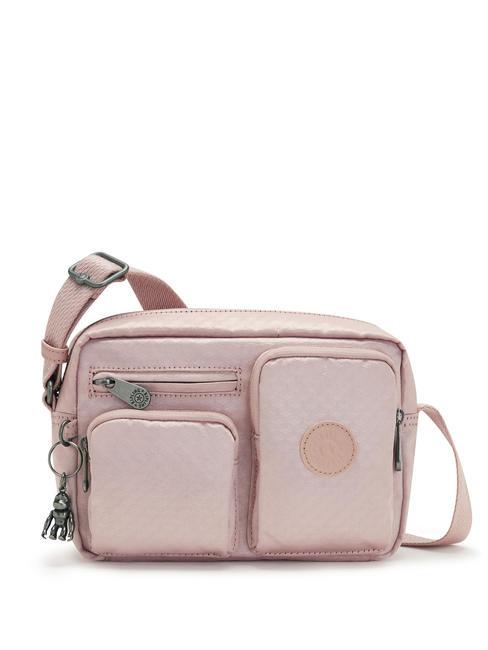 KIPLING ALBENA Kleine Umhängetasche rosa Fließprägung - Damentaschen