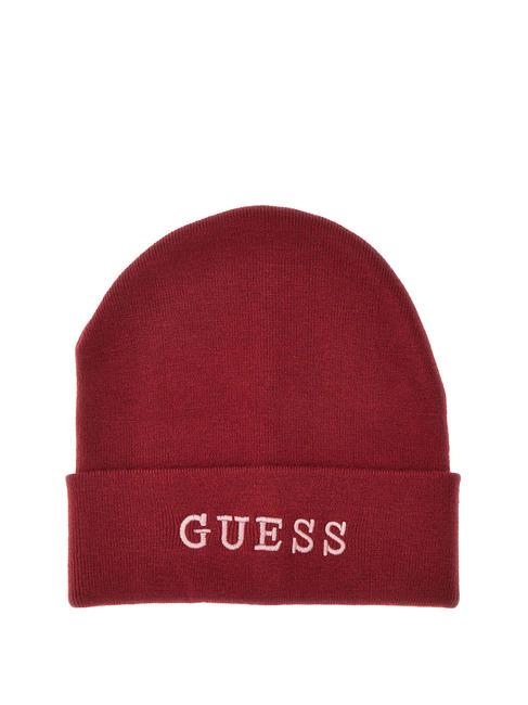 GUESS Hut Beanie  Weinbeere - Mützen/Hüte