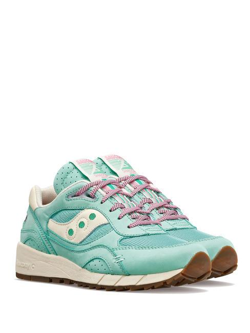 SAUCONY SHADOW 6000 Turnschuhe Aqua/Weiß - Schuhe Unisex