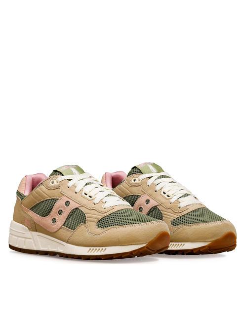 SAUCONY SHADOW 5000 Turnschuhe braun/oliv - Schuhe Unisex