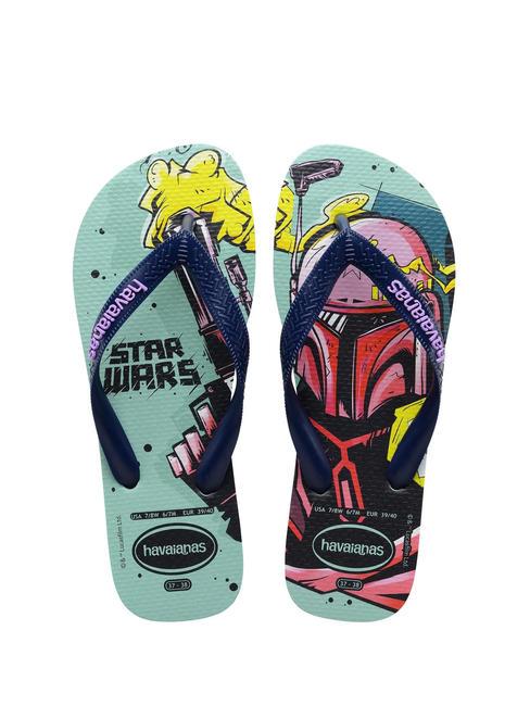 HAVAIANAS STAR WARS Flip Flops Ton/Marineblau - Herrenschuhe