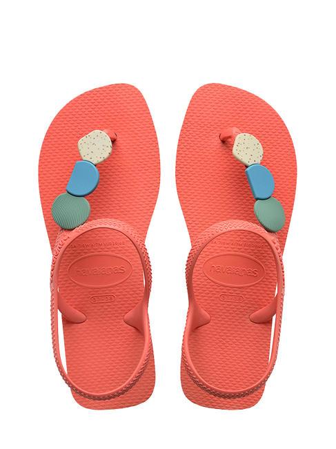 HAVAIANAS FLASH URBAN PLUS Flip-Flop-Sandalen Nektar - Damenschuhe