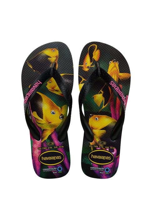 HAVAIANAS CONSERVATION INTERNATIONAL Flip Flops grüne Atmosphäre - Schuhe Unisex