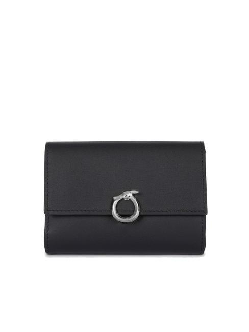 TRUSSARDI OBELIA Ledergeldbörse SCHWARZ - Brieftaschen Damen