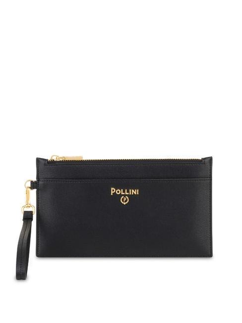 POLLINI GRAINED Clutch mit Manschette Schwarz - Damentaschen