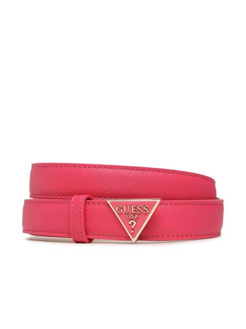 GUESS TRIANGLE LOGO Gürtel Magenta - Gürtel