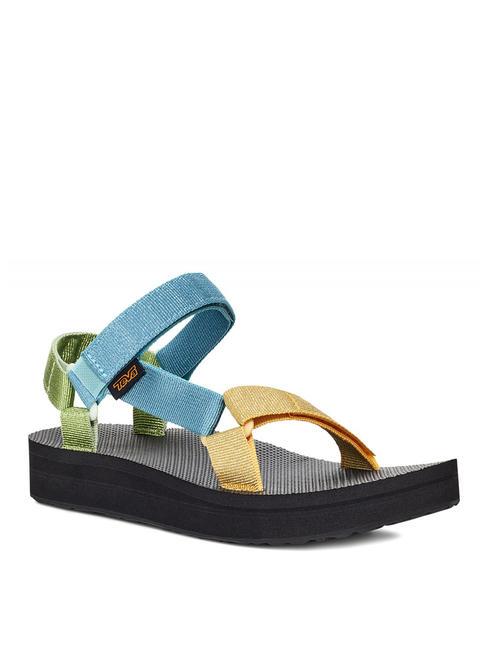 TEVA MIDFORM UNIVERSAL Sandale Metallic-Blau-Multi - Damenschuhe