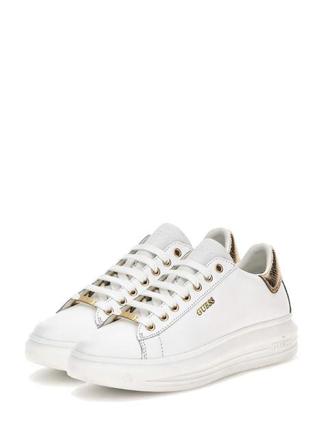 GUESS VIBO Turnschuhe Weißes Gold - Damenschuhe