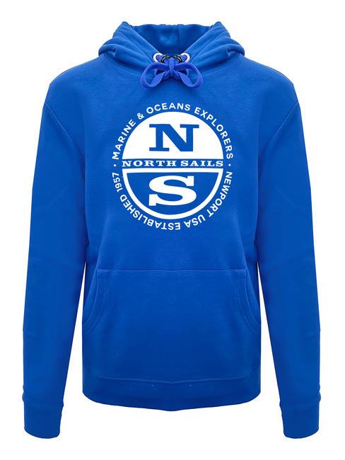 NORTH SAILS Felpamitcappuccio e tasca Sweatshirt mit Kapuze und Tasche königlich - Sweatshirts Herren