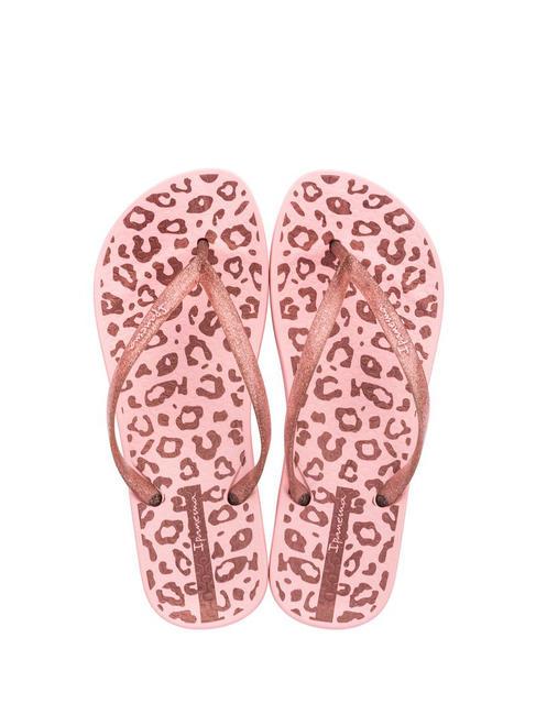 IPANEMA CONNECT FEM Gummi-Flip-Flops rosa/glitzernd - Damenschuhe