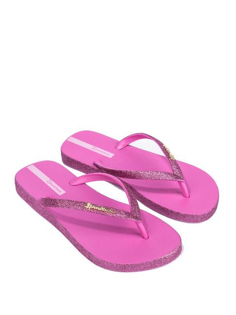 IPANEMA MAXI GLOW Flip-Flops Flieder/Glitzerrosa - Damenschuhe