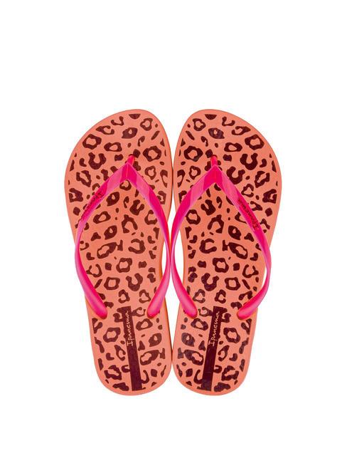 IPANEMA CONNECT FEM Gummi-Flip-Flops rosa/rosa/rot - Damenschuhe