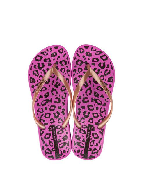 IPANEMA CONNECT FEM Gummi-Flip-Flops lila/rosa/braun - Damenschuhe