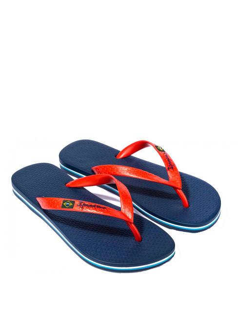 IPANEMA CLAS BRASIL II AD  Flip-Flops Blau Rot - Herrenschuhe