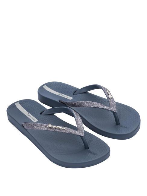 IPANEMA ANATOMICA LOLITA  Flip-Flops Blau/Glitzer/Grau - Damenschuhe