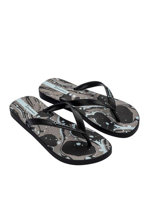 IPANEMA SUMMER III  Flip-Flops schwarz/schwarz/grün - Herrenschuhe