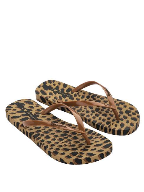 IPANEMA ANIMALE PRINT II  Bedruckte Flip-Flops beige/braun - Damenschuhe