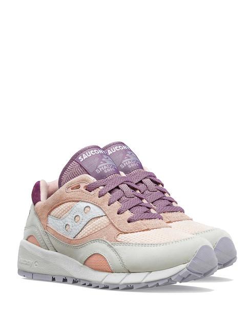 SAUCONY SHADOW 6000 Turnschuhe Pink Lila - Damenschuhe