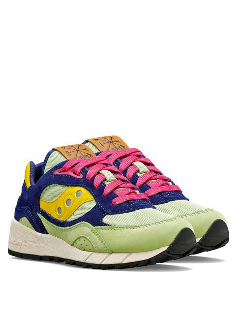 SAUCONY SHADOW 6000 Turnschuhe mint/lila - Schuhe Unisex