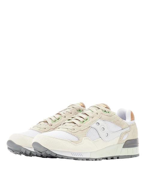 SAUCONY SHADOW 5000 Turnschuhe weiß grau - Schuhe Unisex