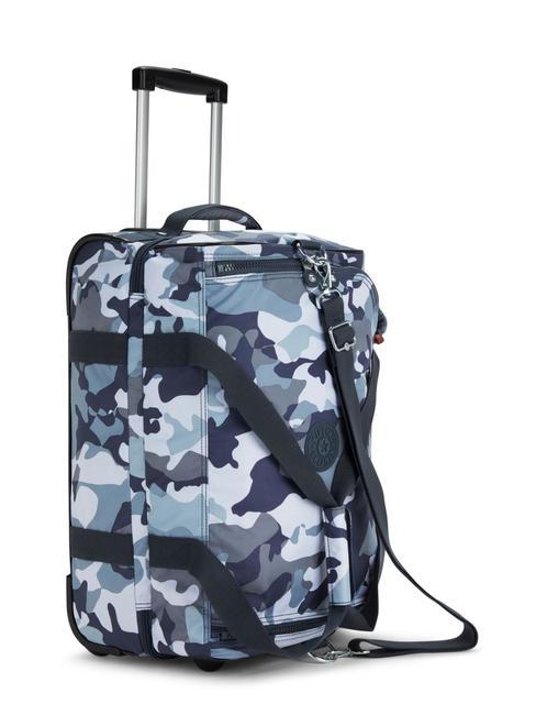 KIPLING TEAGAN S Trolley-Handgepäcktasche cooles Camo-Grau - Handgepäck