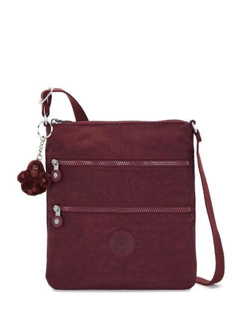 KIPLING KEIKO Vertikale Umhängetasche Merlot - Damentaschen