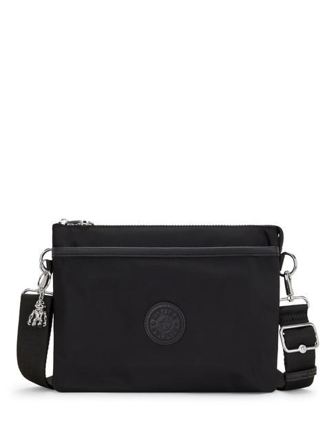 KIPLING RIRI L Flache Umhängetasche Paka schwarz c - Damentaschen