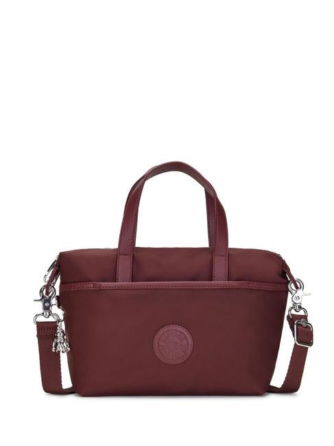 KIPLING KALA COMPACT Handtasche mit Schulterriemen tiefes Aubergine - Damentaschen