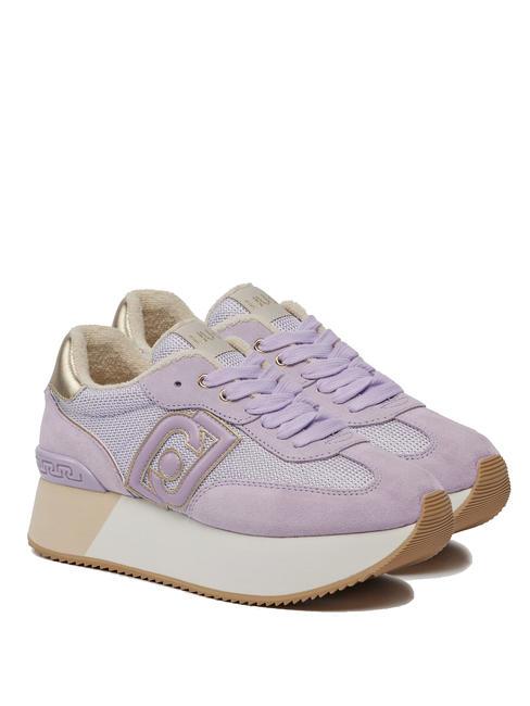 LIUJO DREAMY 02 Plateau-Sneaker lila/hellgold - Damenschuhe