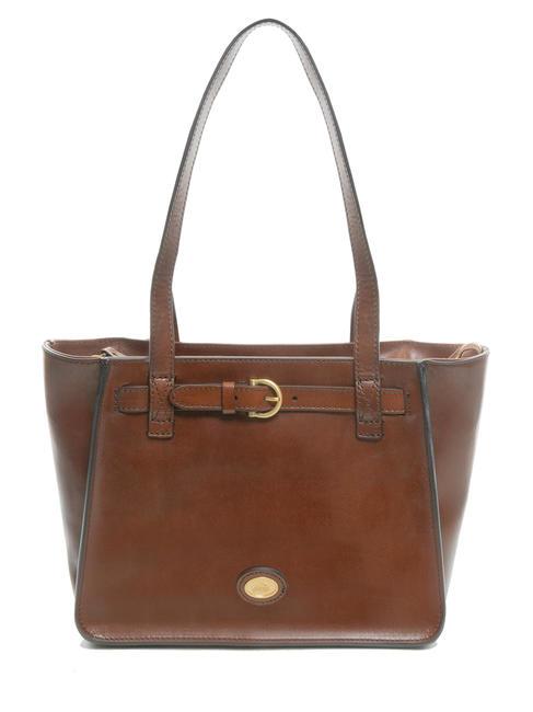 THE BRIDGE BIBA Shopper-Tasche aus Leder BRAUN - Damentaschen