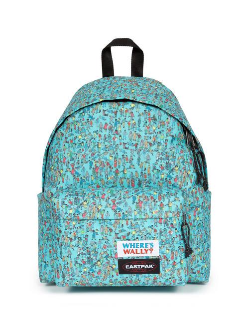 EASTPAK PADDED PAKR Rucksack Wally-Muster blau - Rucksäcke für Schule &amp; Freizeit