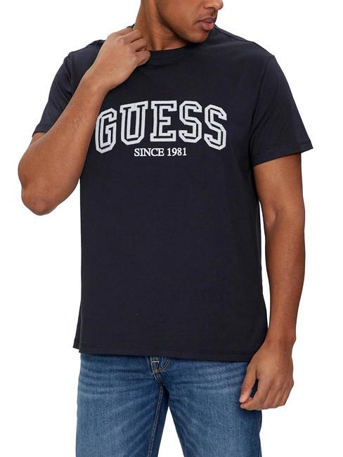 GUESS COLLEGE Baumwoll t-shirt smartblue - Herren-T-Shirts