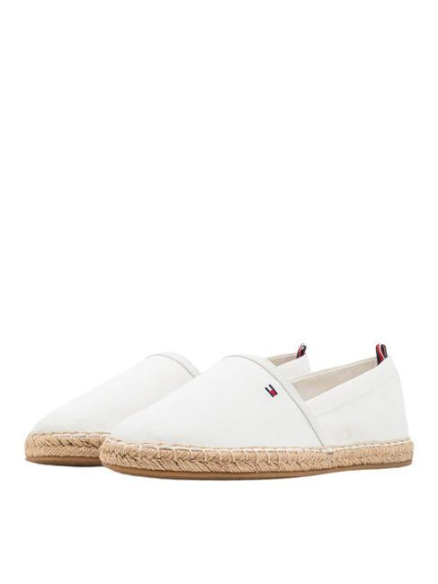 TOMMY HILFIGER BASIC TOMMY Niedrige Espadrilles aus Canvas natur - Damenschuhe