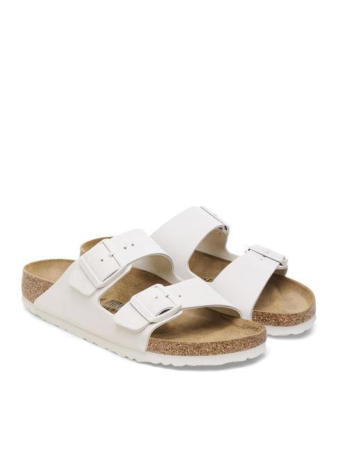 BIRKENSTOCK ARIZONA Wildleder-Slipper Altweiß - Damenschuhe