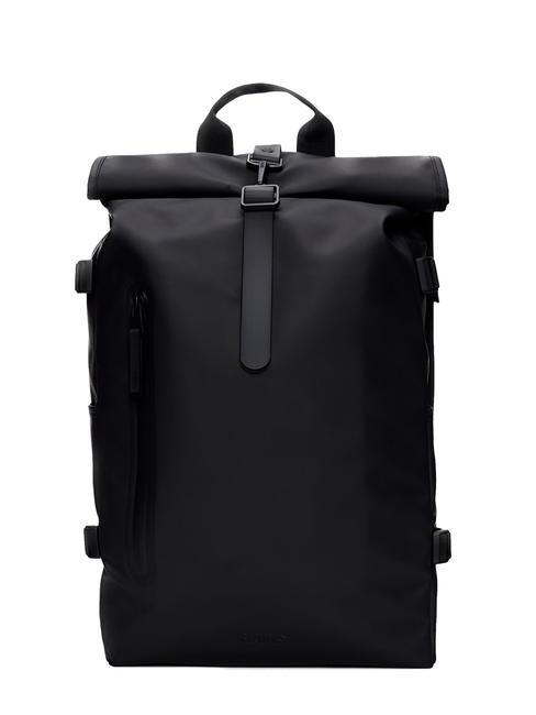 RAINS ROLLTOP RUCKSACK Rucksack Schwarz - Rucksäcke