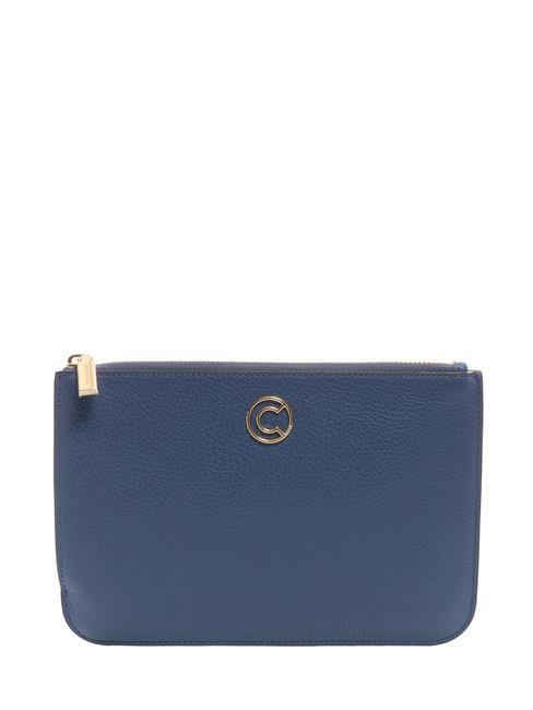 COCCINELLE TULIP  Clutch aus Leder Blaubeere - Damentaschen