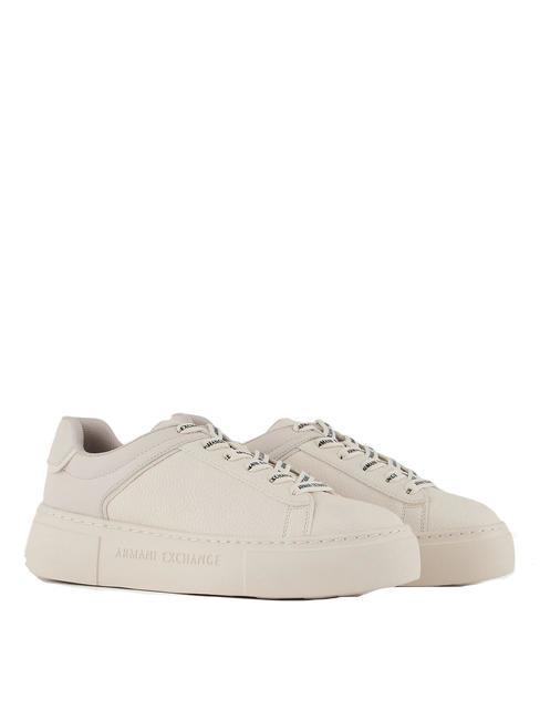 ARMANI EXCHANGE A|X Turnschuhe naturweiß + beige - Damenschuhe