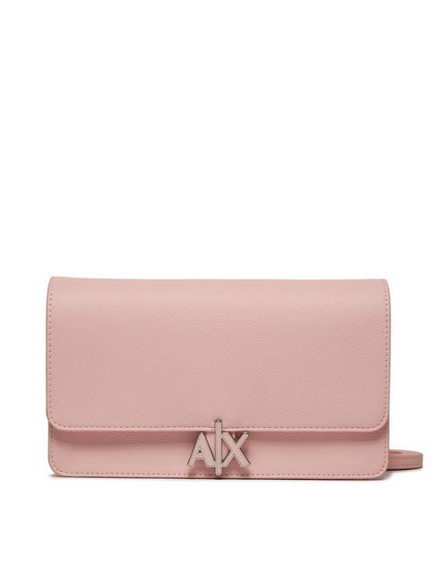 ARMANI EXCHANGE A|X METALLIC Schultertasche Rosa Stopp - Damentaschen