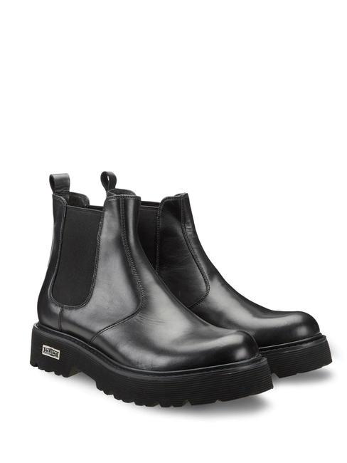 CULT SLASH 3193 Beatles-Stiefeletten aus Leder Schwarz - Herrenschuhe