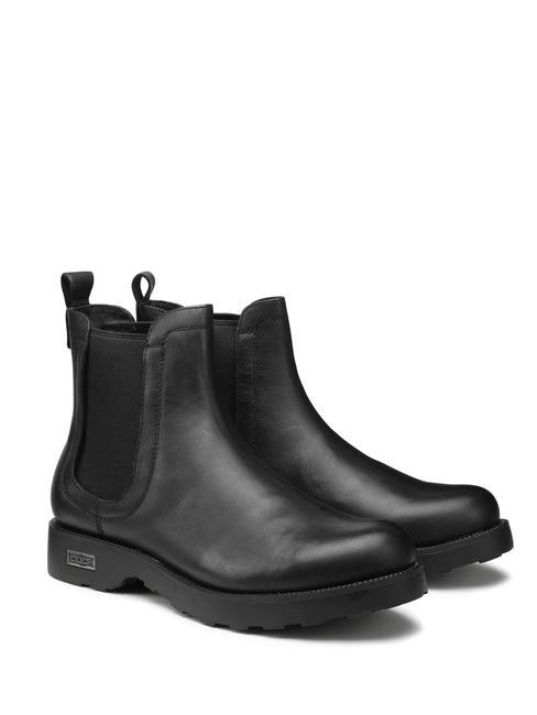 CULT ZEPPELIN 3335 Beatles-Stiefeletten aus Leder Schwarz - Herrenschuhe