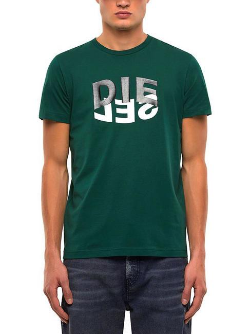 DIESEL T-DIEGOS Baumwoll t-shirt Grün - Herren-T-Shirts