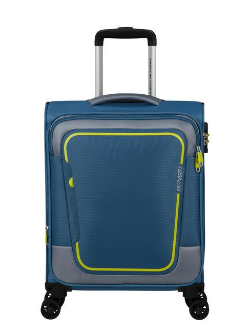 AMERICAN TOURISTER PULSONIC Clever erweiterbares Handgepäck Krone blau - Handgepäck