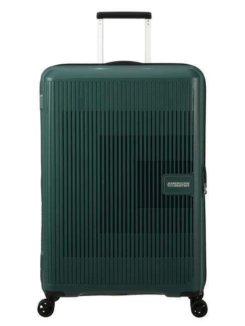 AMERICAN TOURISTER AEROSTEP Großer erweiterbarer Trolley dunkler Wald - Harte Trolleys