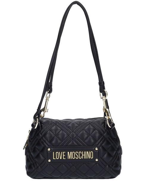 LOVE MOSCHINO QUILTED Mikro-Umhängetasche Schwarz - Damentaschen