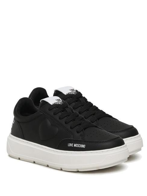 LOVE MOSCHINO BOLD40  Ledersneaker Schwarz - Damenschuhe