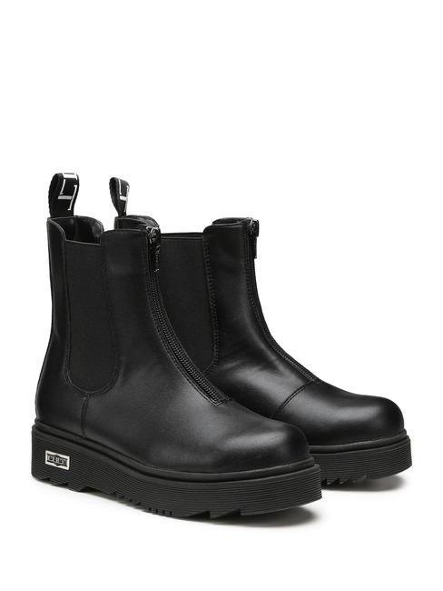 CULT SLASH 0011 KIDS Chelsea-Stiefel mit Reißverschluss Schwarz - Kinderschuhe